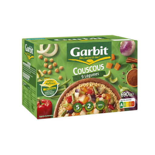 Couscous Garbit 9 Vegetables 690g | Ready to Eat