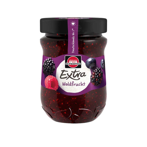 Forest Fruits Jam Schwartau 340g | Boysendberries_Blackberries_Raspberries_Blueberries