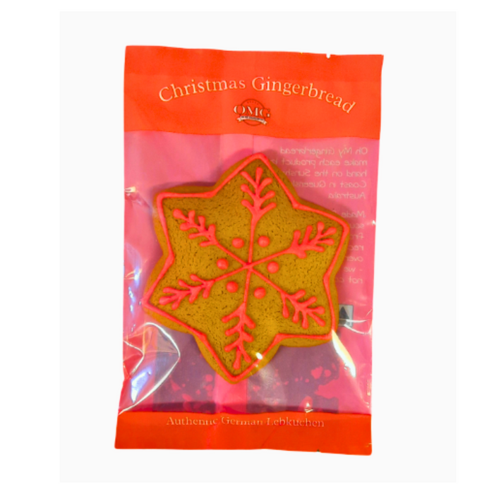 Gingerbread Biscuits STAR 85g OMG_Oh My Gingerbread