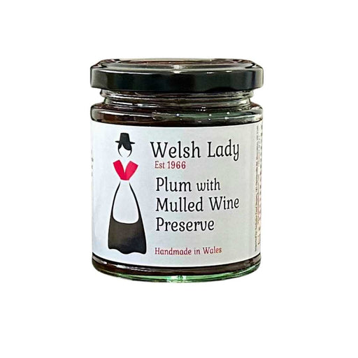 Plum Jam with Mulled Wine Welsh Lady 227g