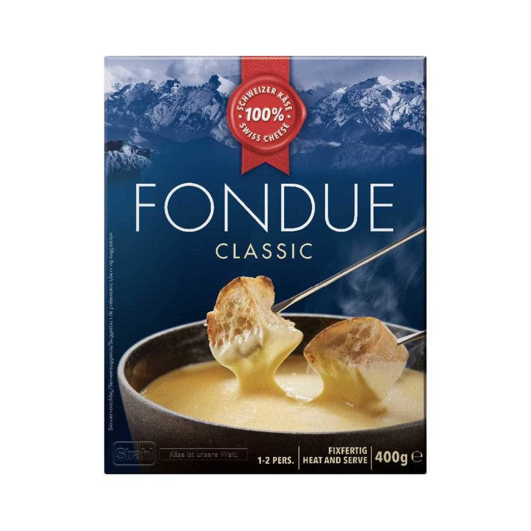 Fondue Strahl 400g | Swiss Cheese Fondue | European Foods — Gourmet ...