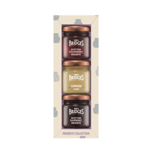 Mrs Bridges Mini Jars Preserves pack 3x42g